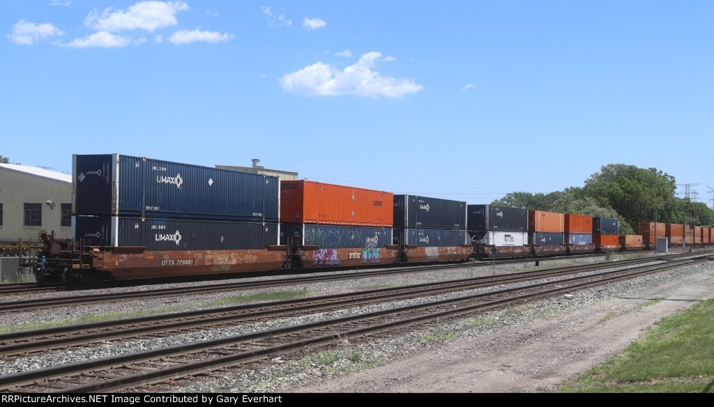 Eastbound Container Cars